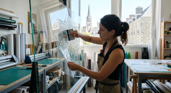 Découvrez les meilleures techniques de vitrophanie à Nantes